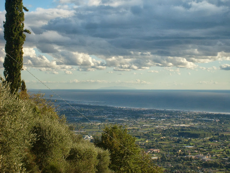 Vista dal Belvedere di Capriglia verso Sud