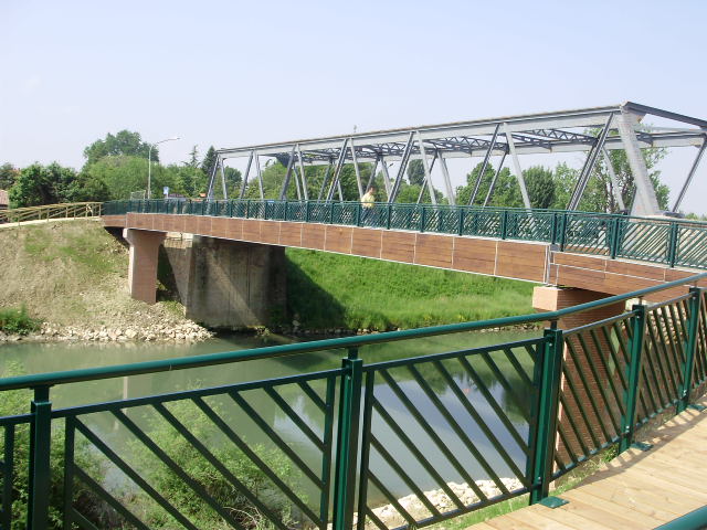 nuovo ponte ciclabile a Quarto d'Altino