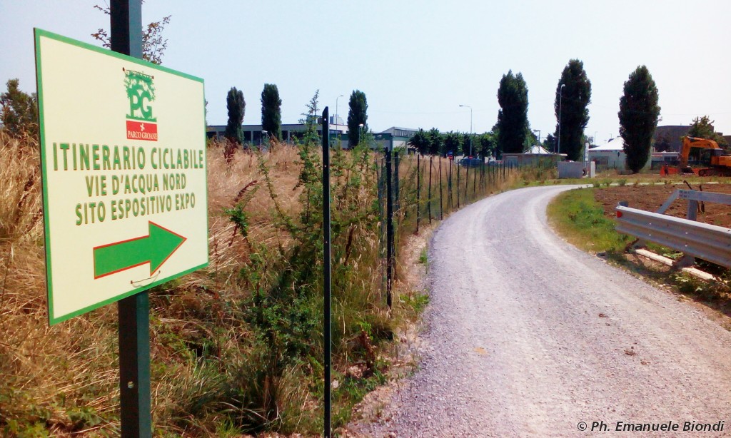 Le indicazioni di percorso nella parte finale Dopo il passaggio fronte campo base