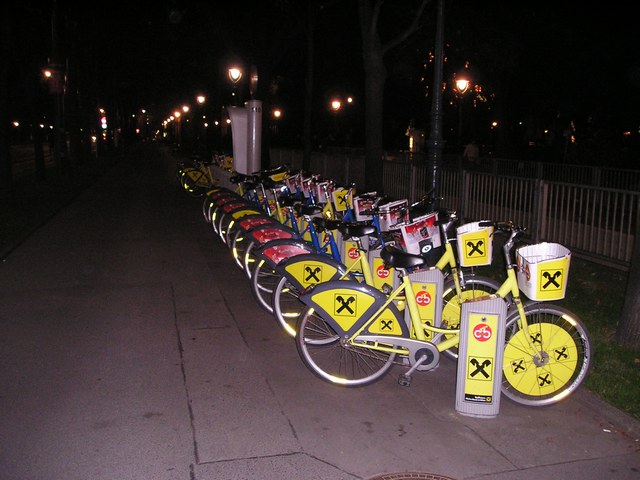 bikesharing a Vienna